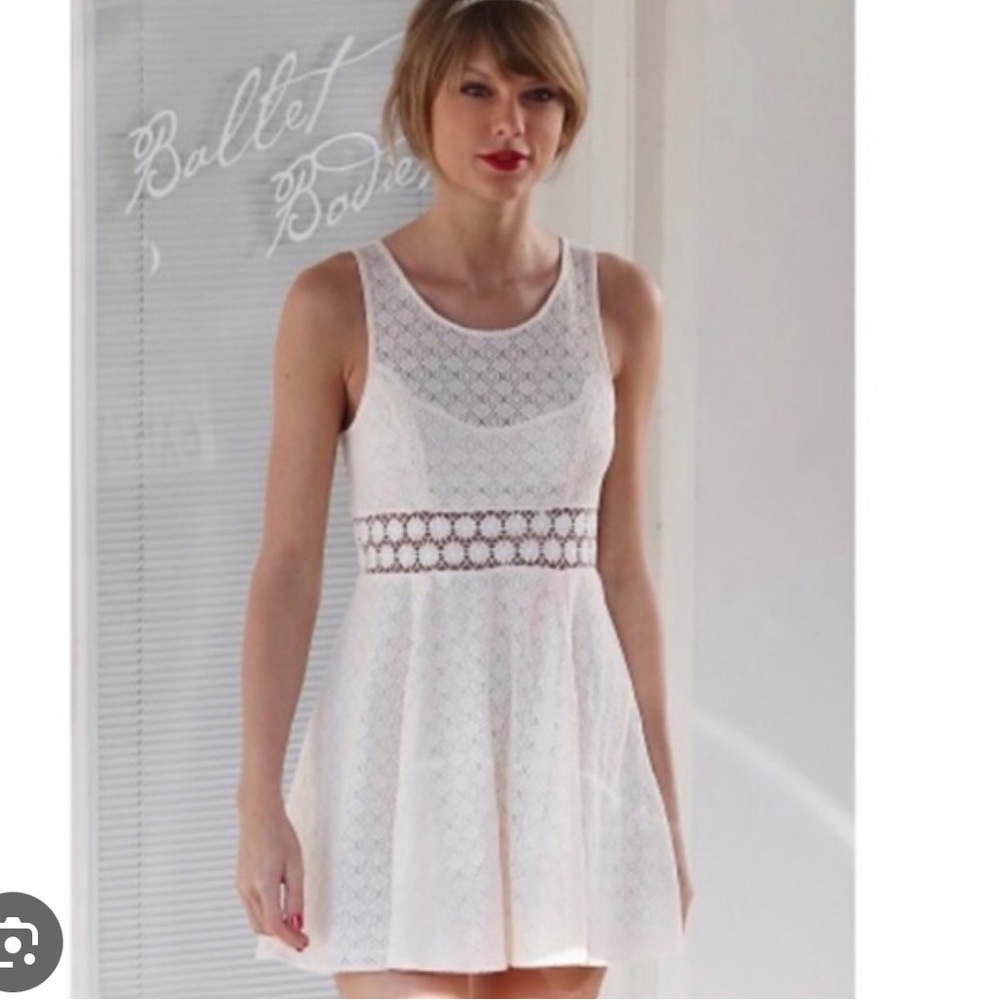 Free People Daisy Lace Mini Dress